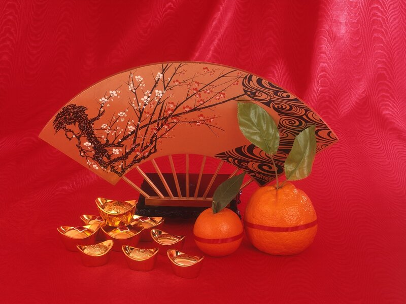 Chinese New Year Arrangement — Red