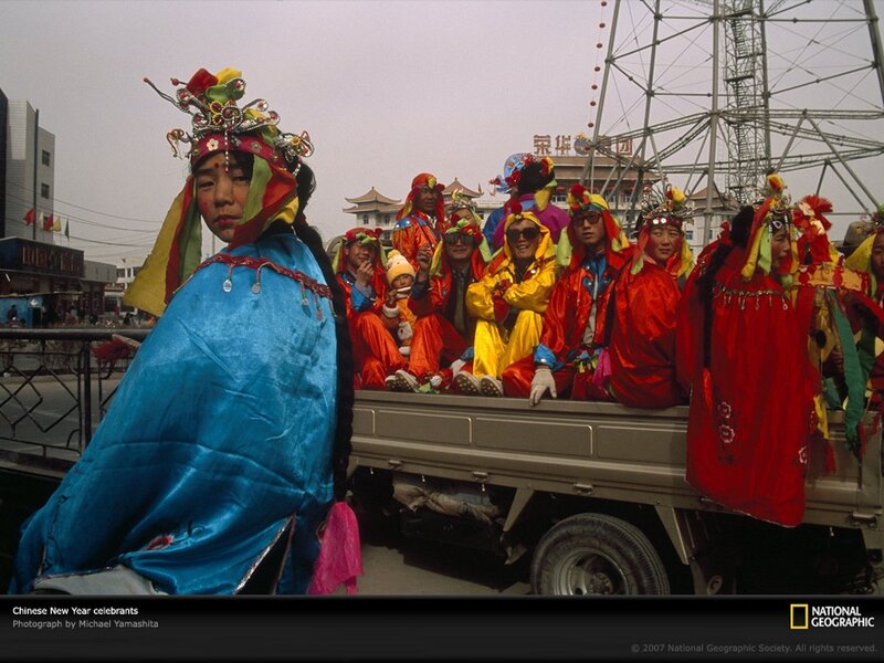 Chinese New Year celebrants