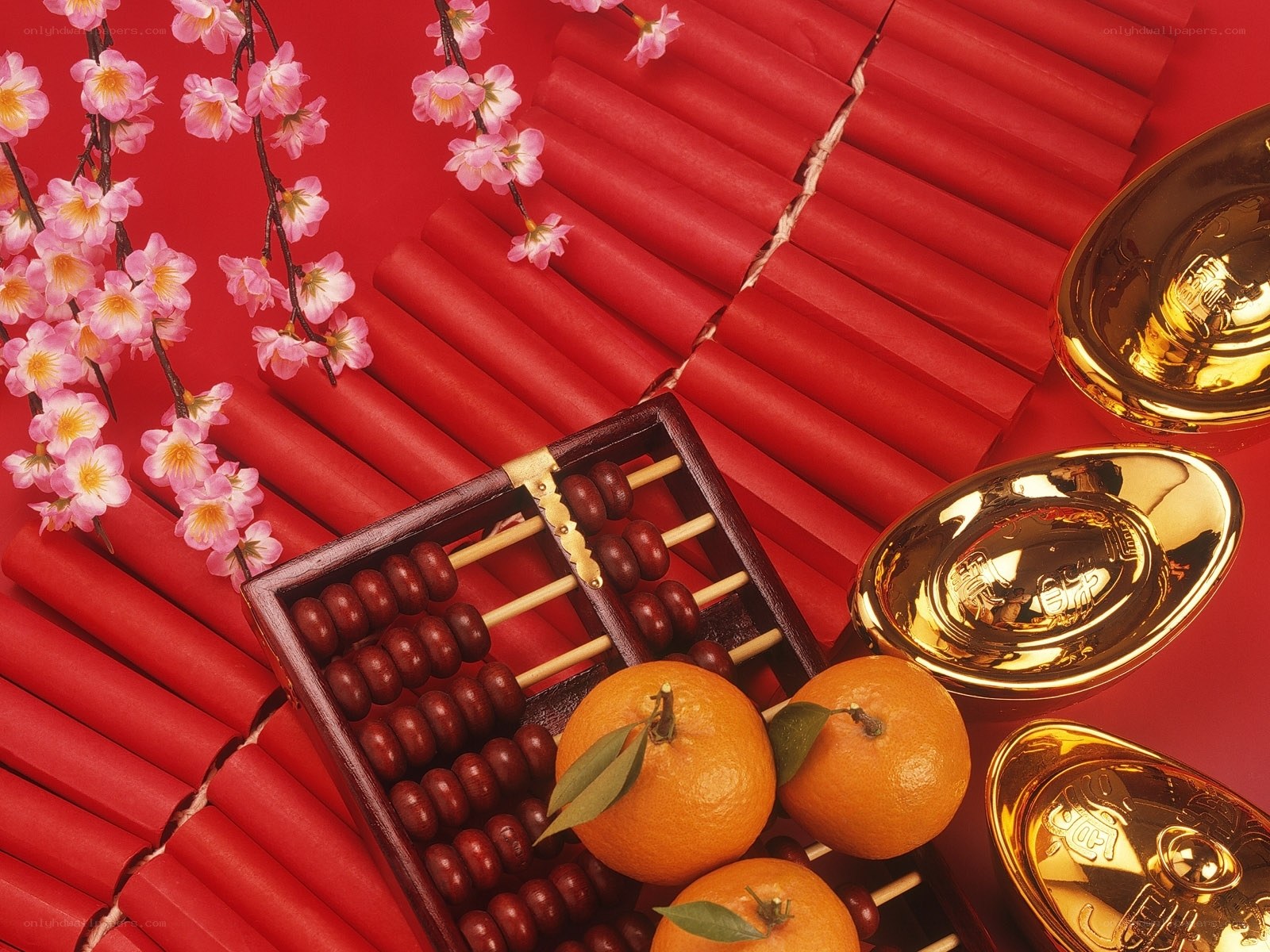 Chinese New Year celebration items