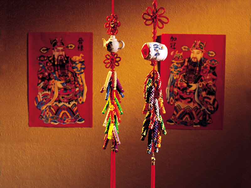 Chinese New Year decorations