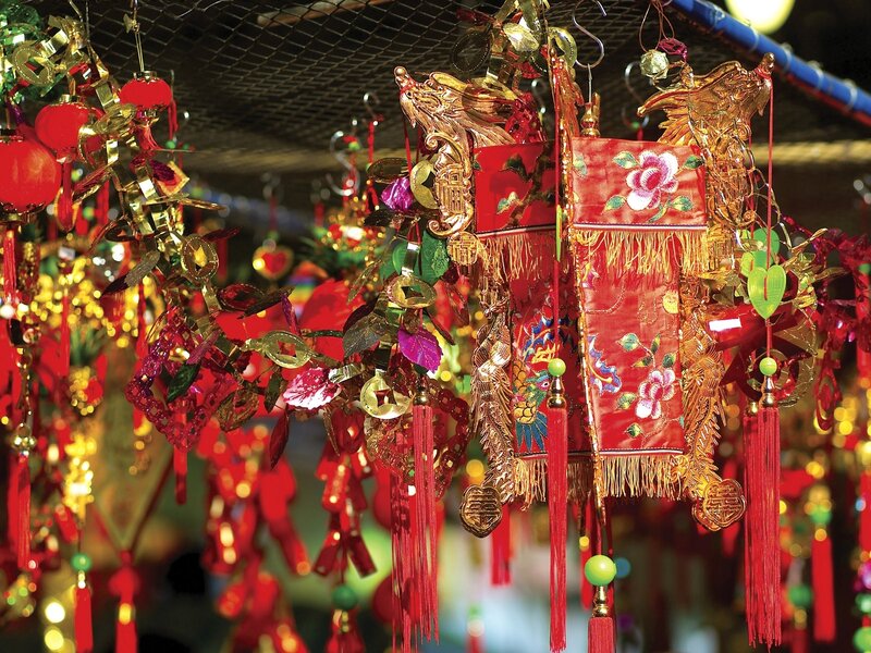 Chinese New Year decorations