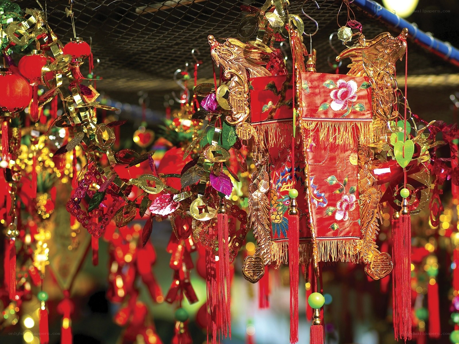 Chinese New Year decorations