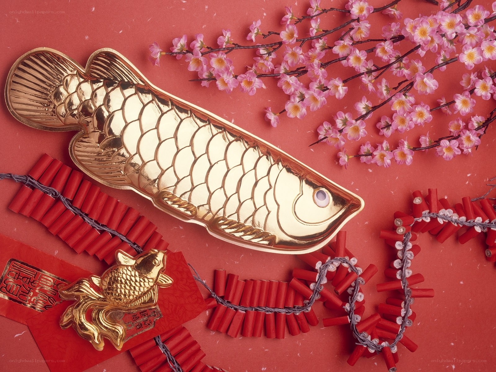 Chinese New Year fish decoration