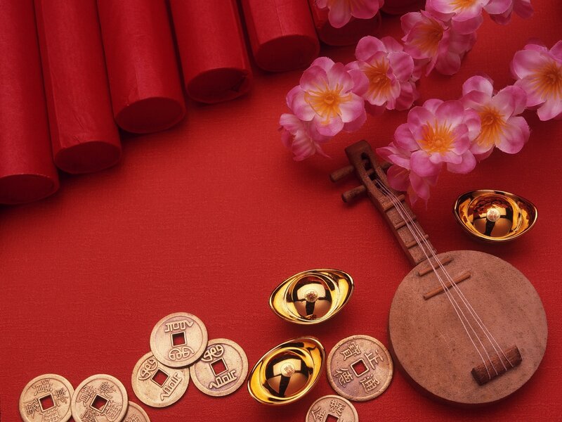 Chinese New Year Symbols — Red