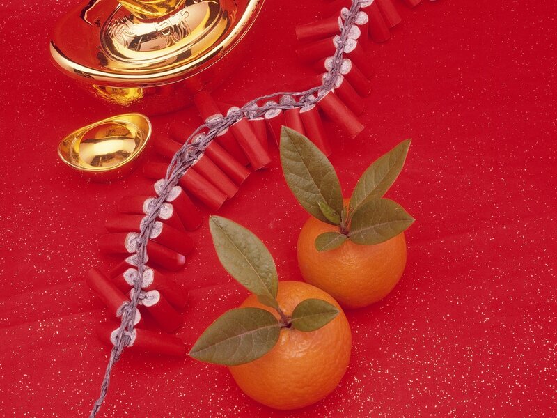 Chinese New Year symbols