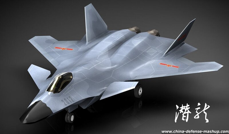 Chinese stealth fighter jet