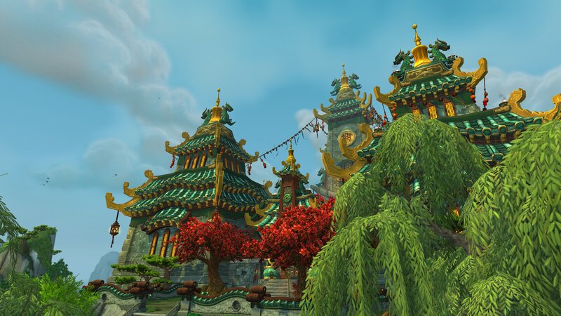 Chinese-style Temple Complex