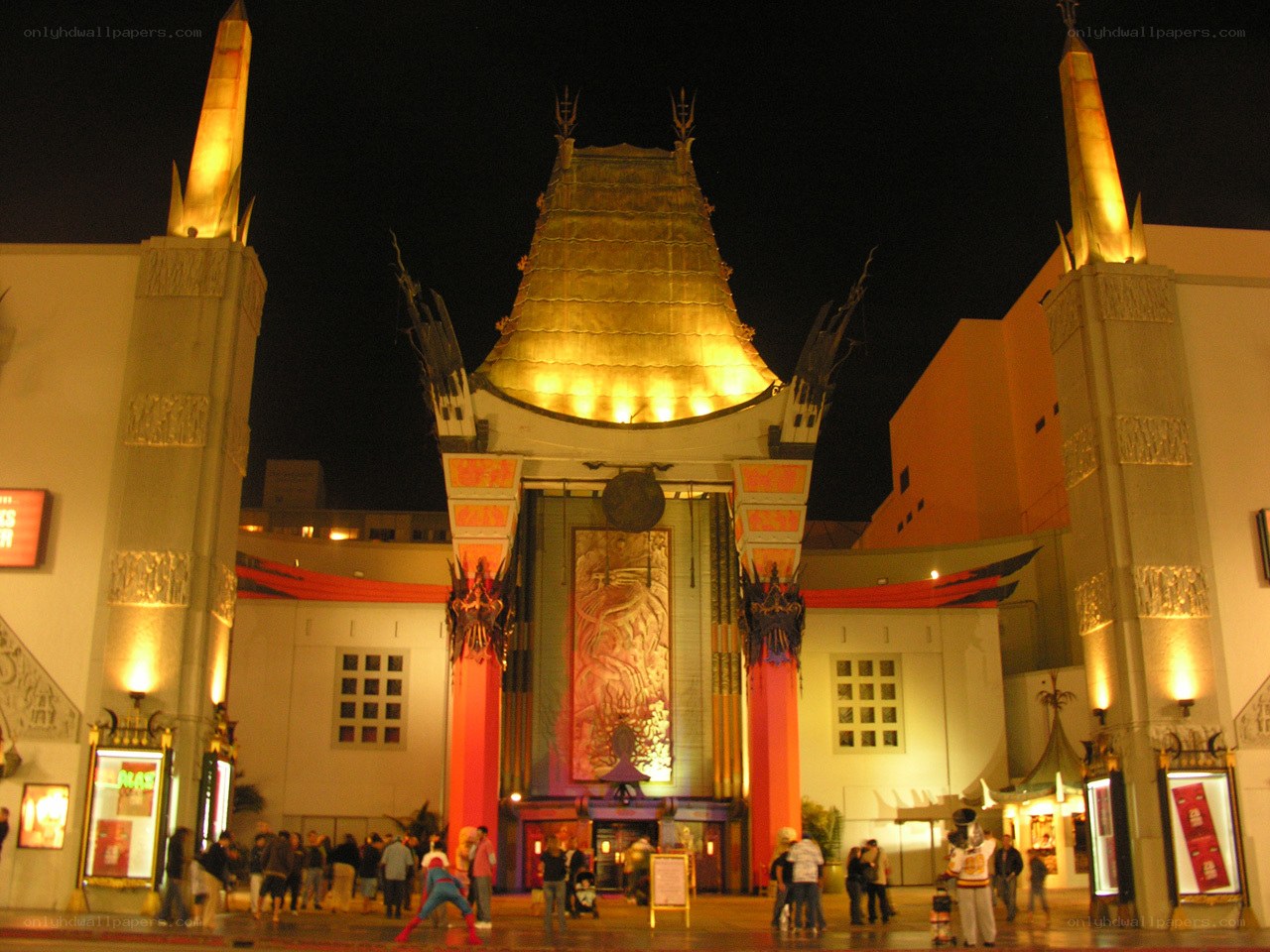 Chinese Theatre at night
