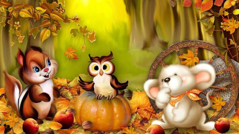 Chipmunk Owl Mouse
