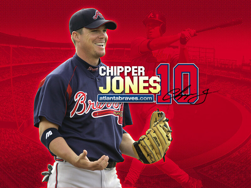 Chipper Jones Atlanta Braves