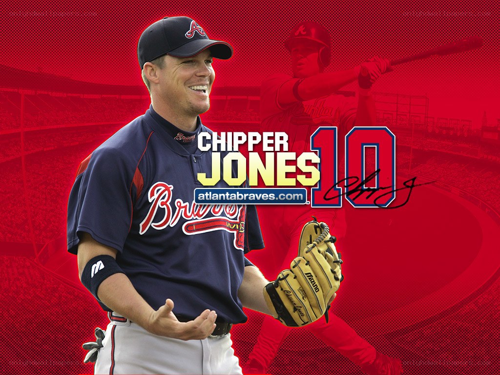 Chipper Jones Atlanta Braves