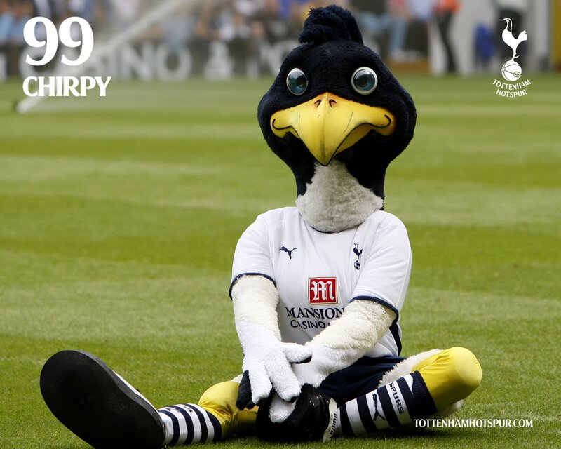 Chirpy Mascot Sitting