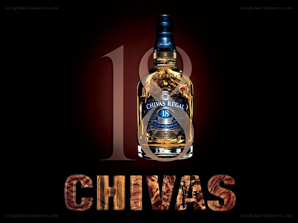 Chivas Regal 18 bottle
