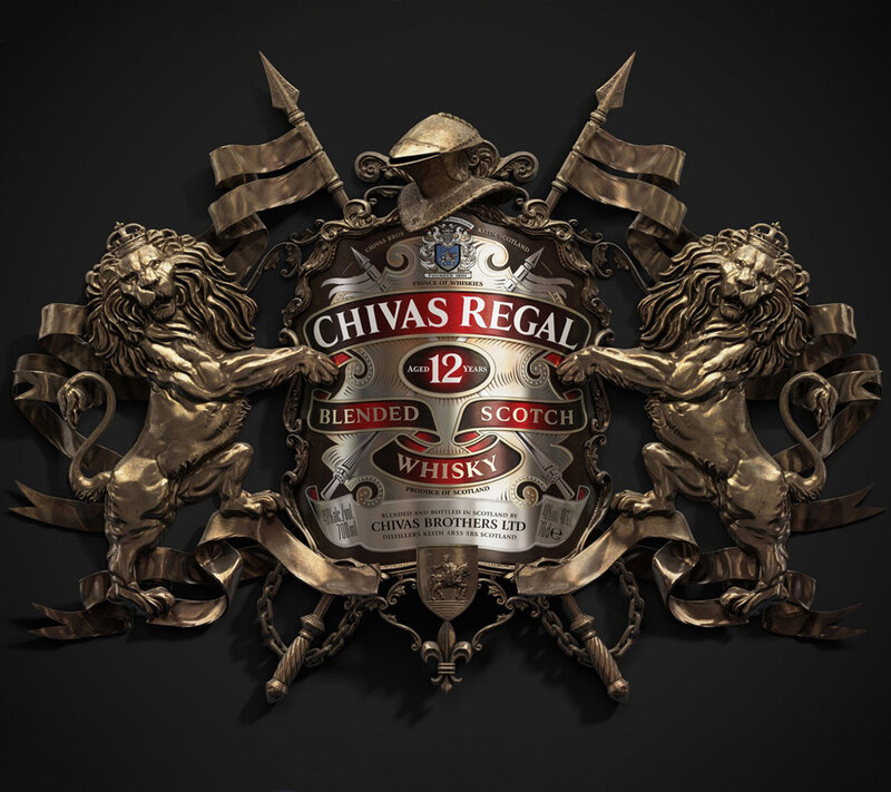 Chivas Regal Whisky Label