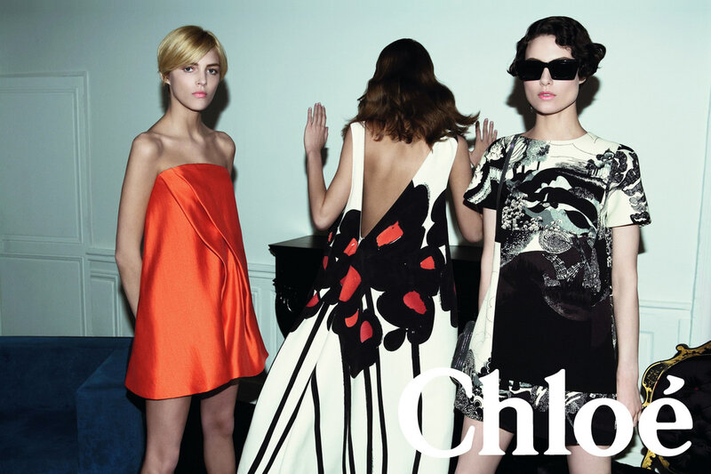 Chloé fashion advertisement