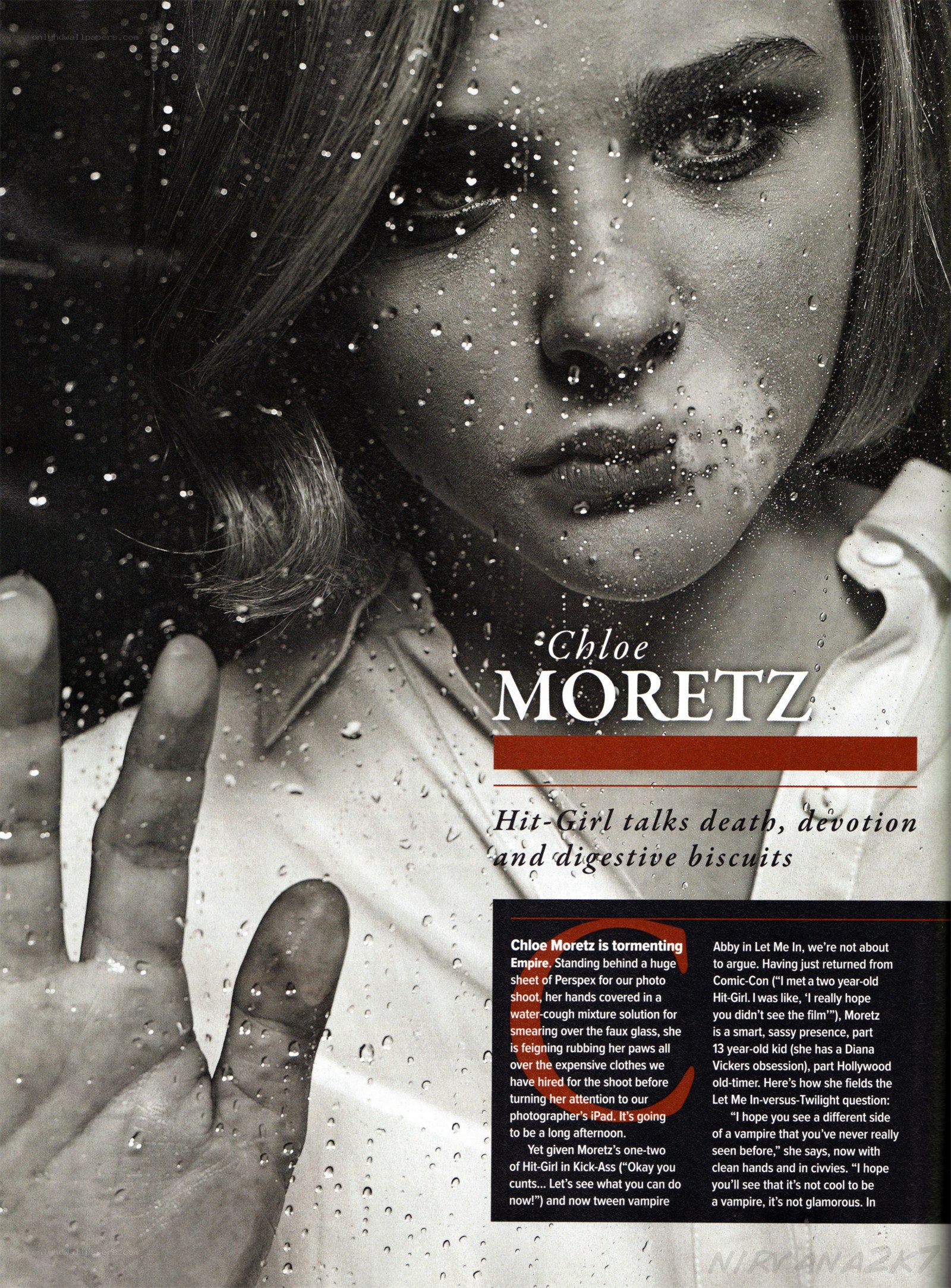Chloe Moretz magazine feature