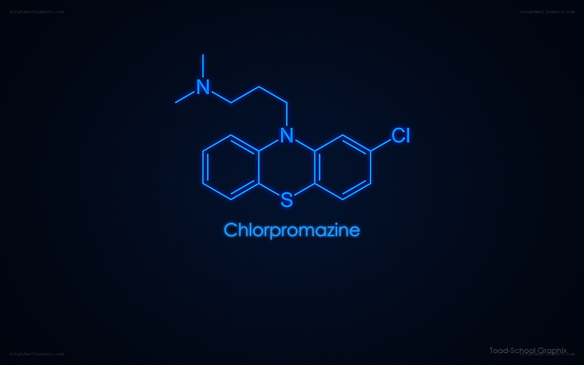 Chlorpromazine chemical structure