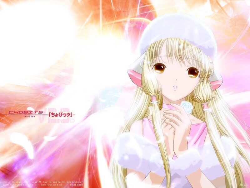 Chobits anime character art
