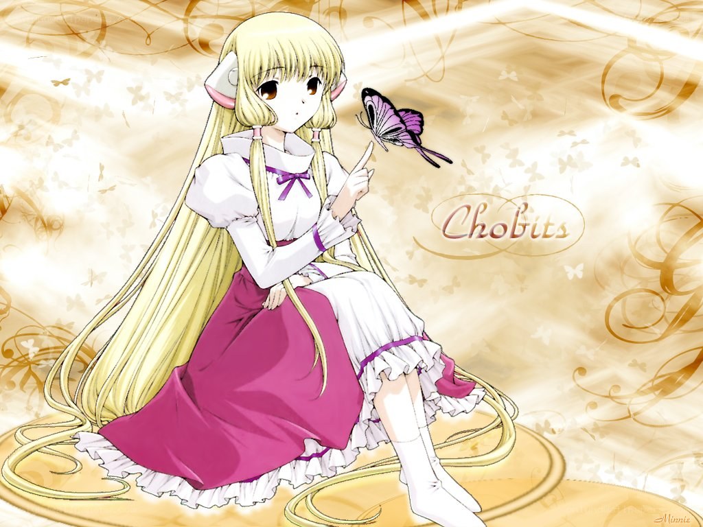 Chobits anime character illustration
