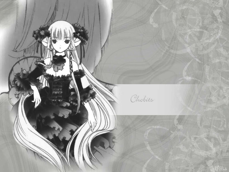 Chobits anime character illustration