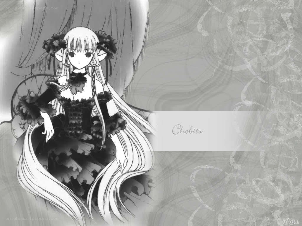 Chobits anime character illustration