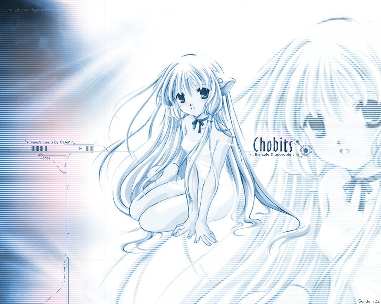 Chobits anime character wallpaper