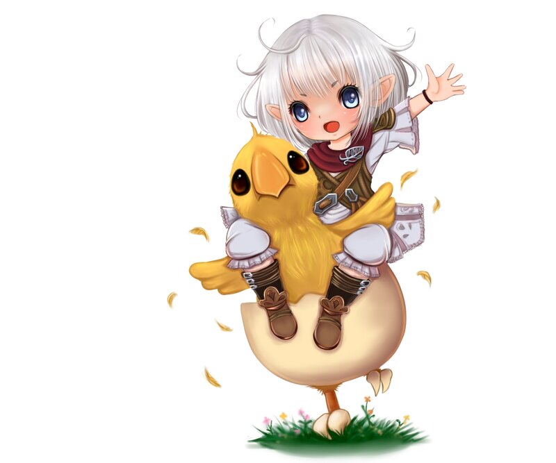 Chocobo and Child
