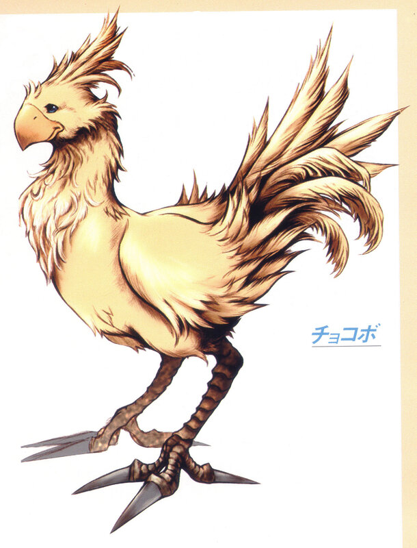 Chocobo character art