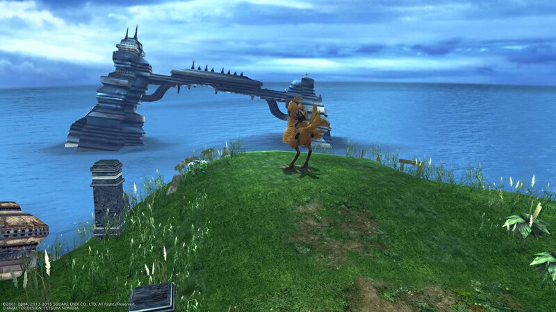 Chocobo on a Hill