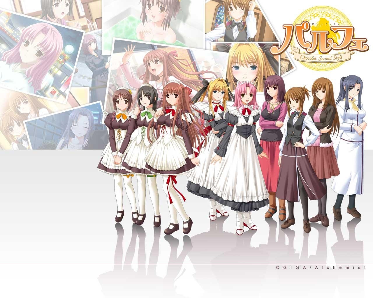 Chocolat Second Style characters