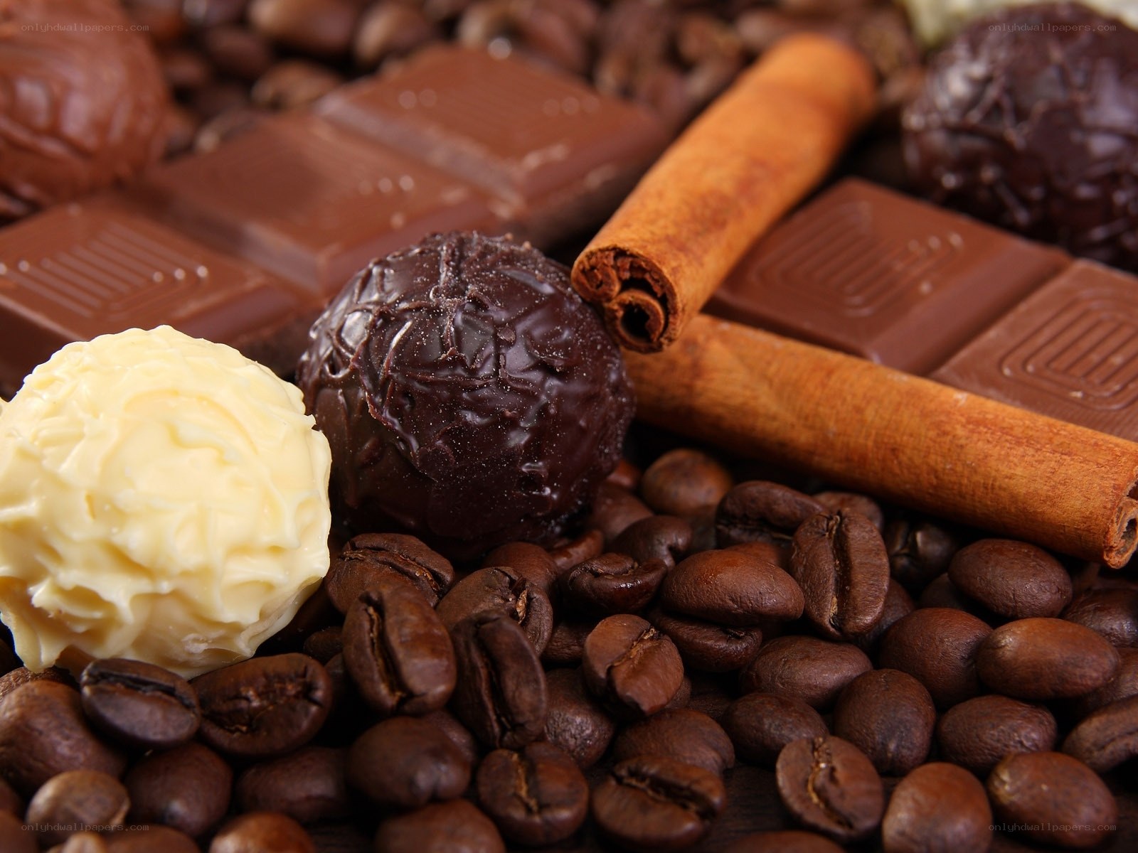 chocolate and coffee arrangement