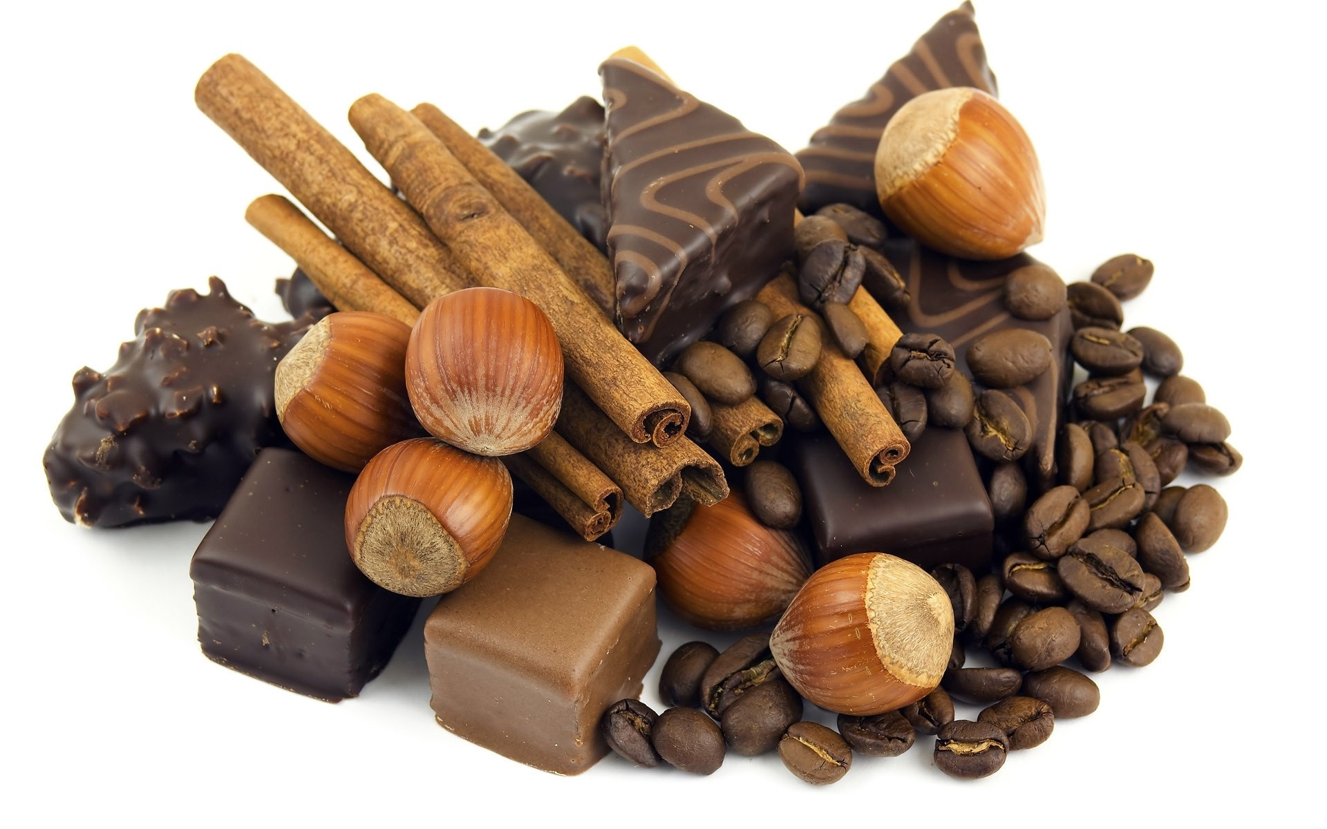 chocolate and coffee ingredients