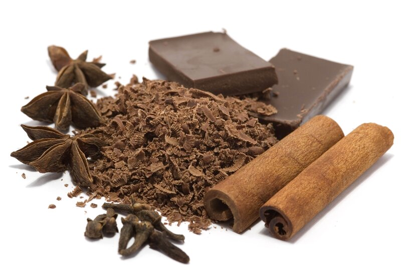 chocolate and spices