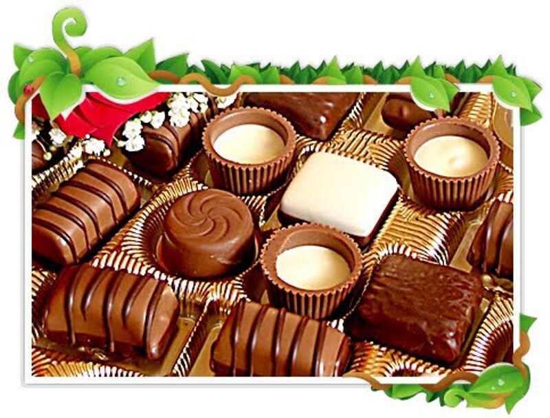Chocolate Assortment — Brown, Festive