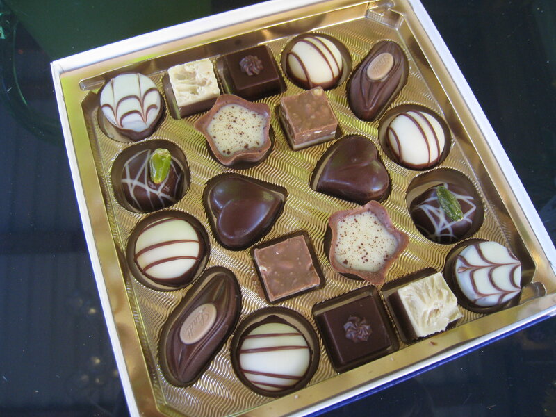 Chocolate Assortment in Box — Brown, Neutral