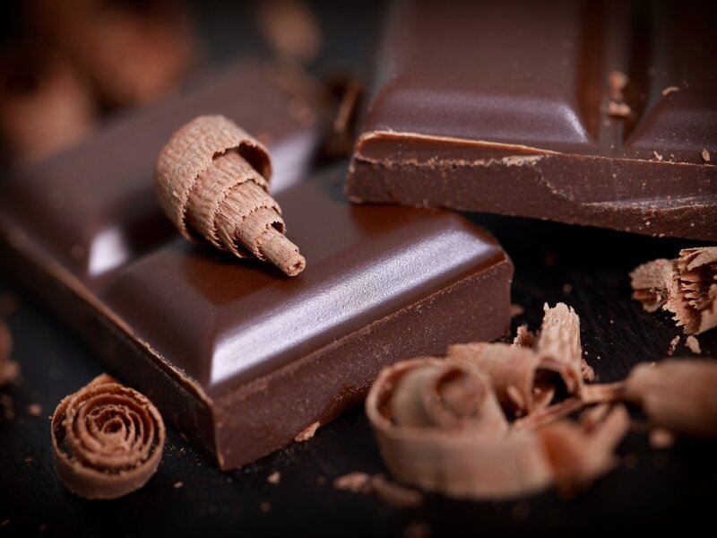 Chocolate Bar and Shavings