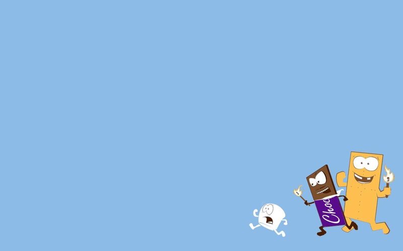 chocolate bar characters running