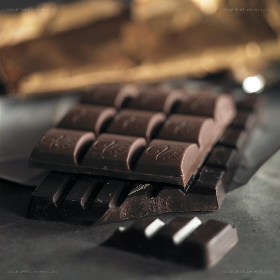 chocolate bar close-up