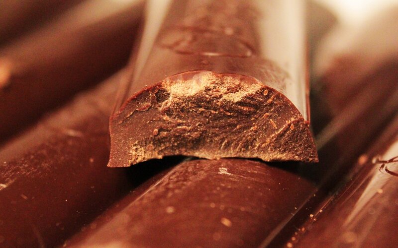 Chocolate Bar Cross-section