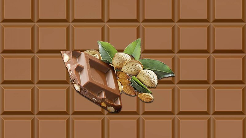 Chocolate Bar with Almonds
