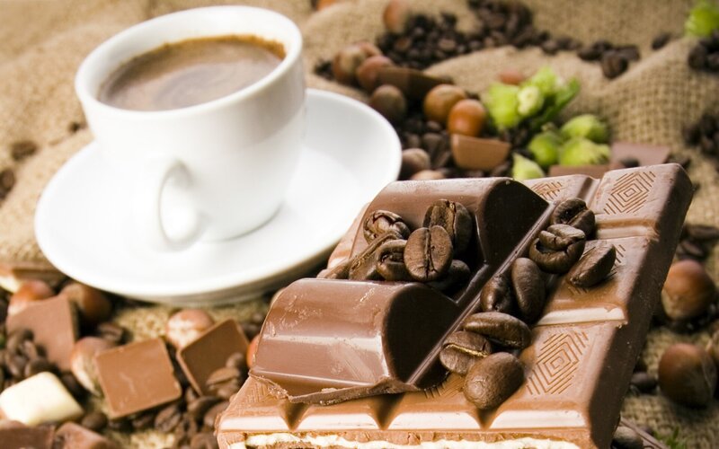 Chocolate Bar with Coffee