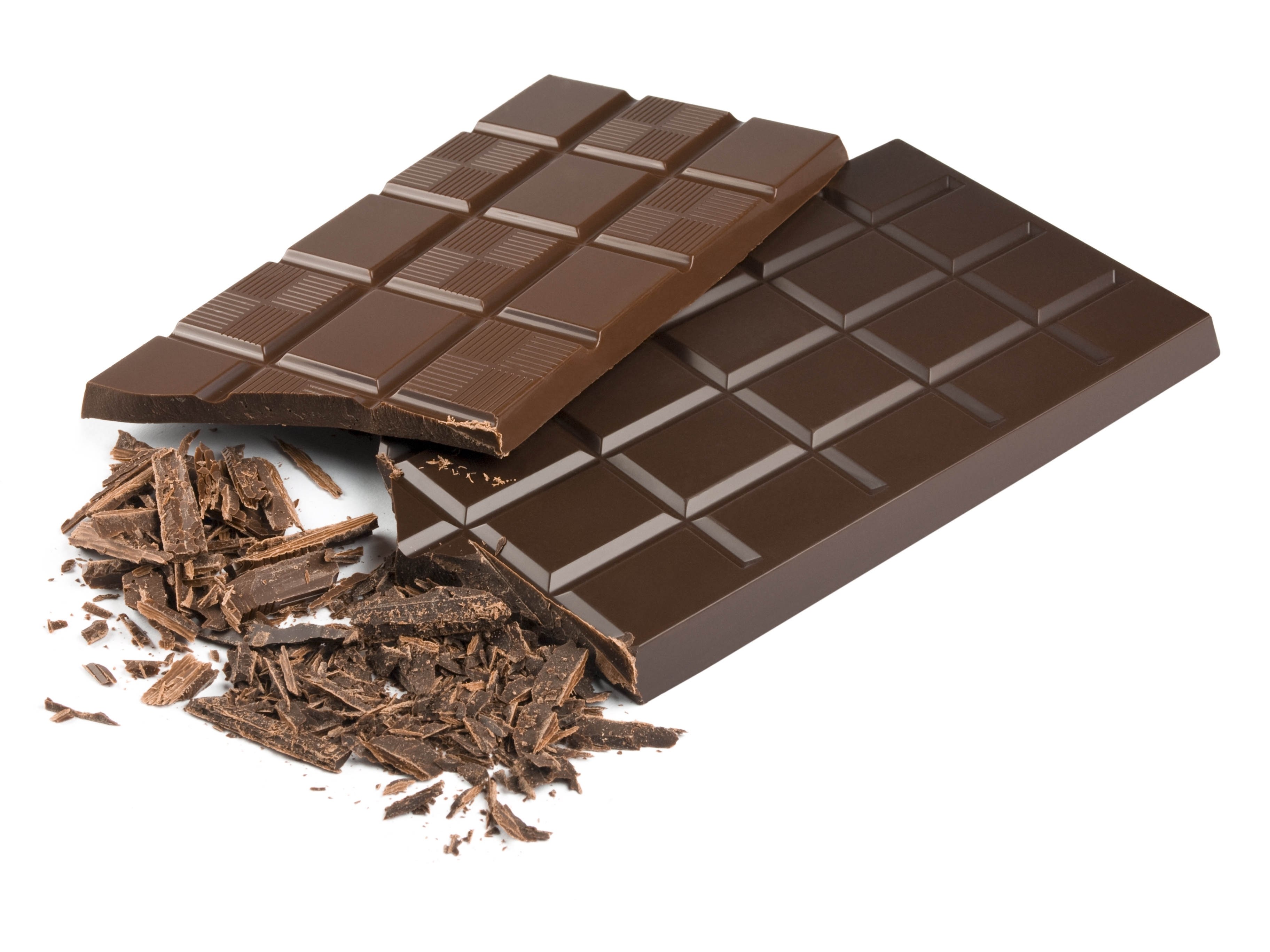 chocolate bar with pieces