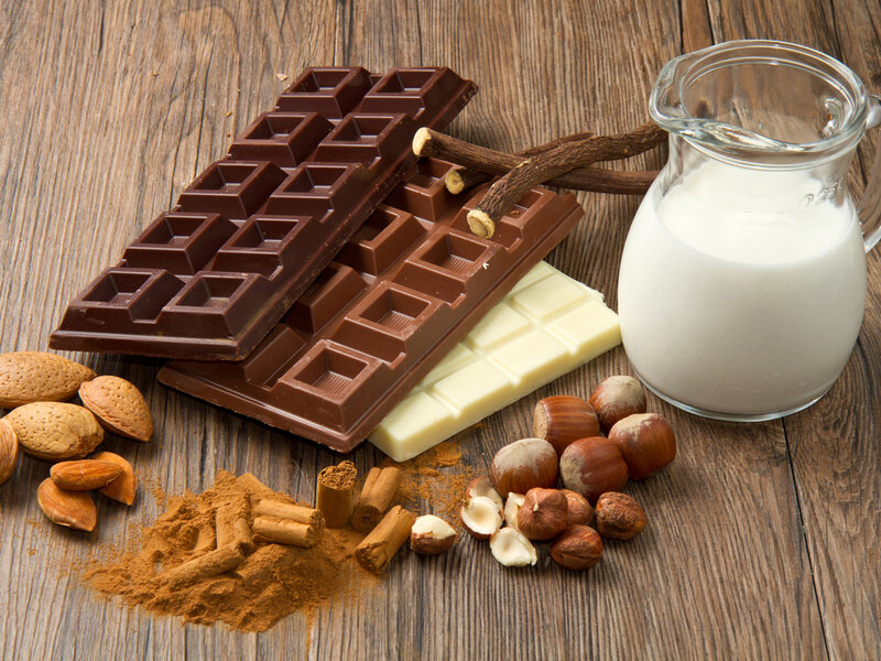 Chocolate Bars and Nuts