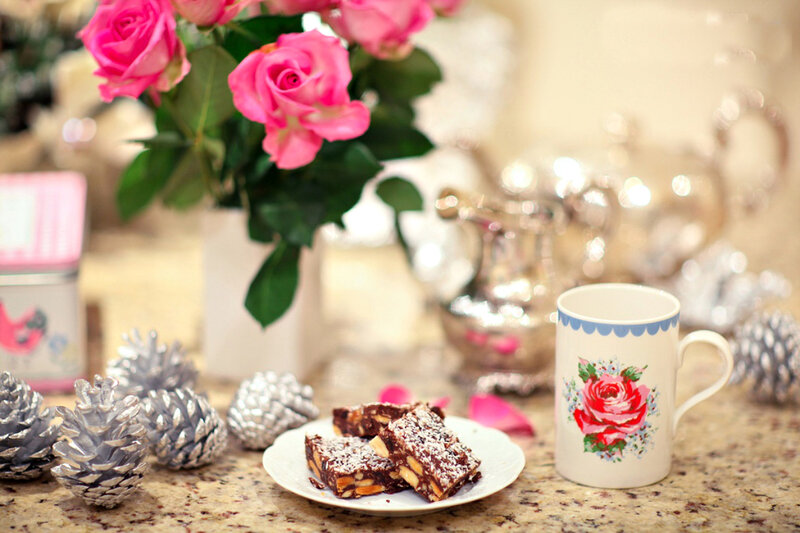 Chocolate Bars on Plate