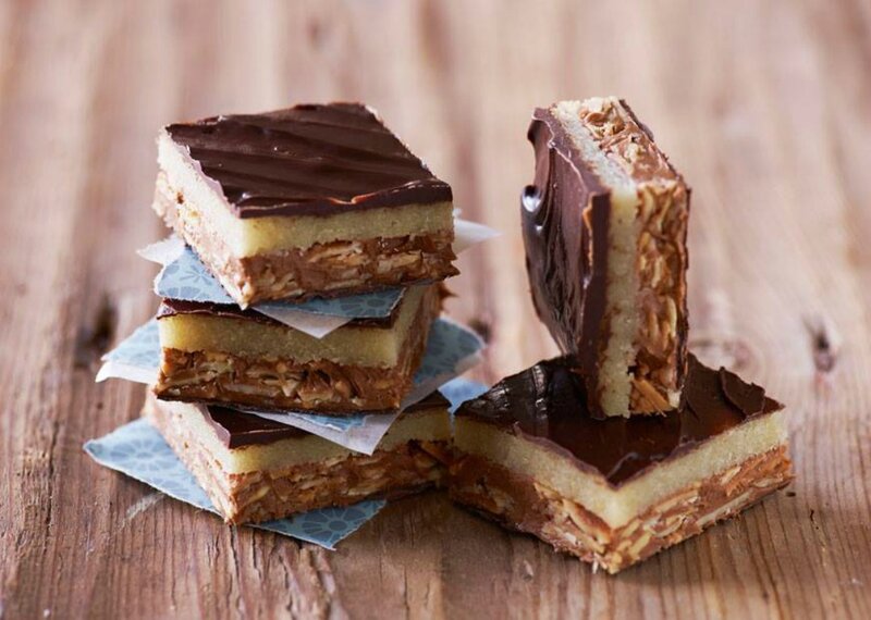 Chocolate Bars on Wood
