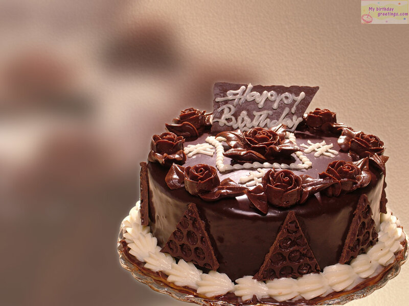 chocolate birthday cake