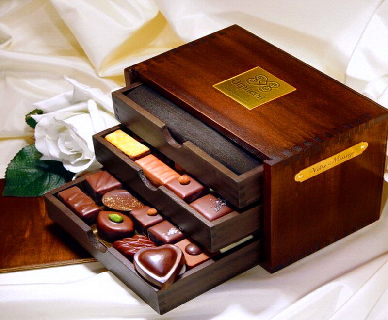 Chocolate Box with Drawers