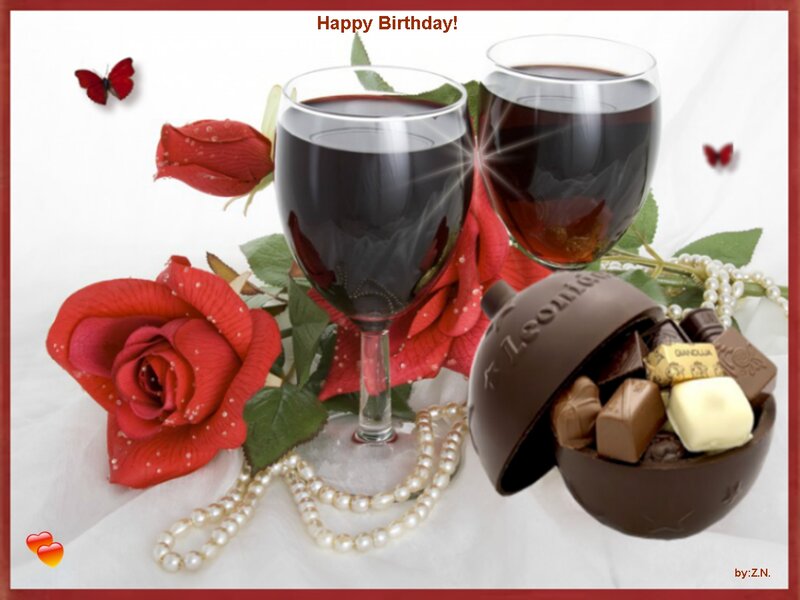 Chocolate Box with Roses — Red, Celebratory