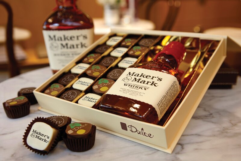 Chocolate Box with Whiskey