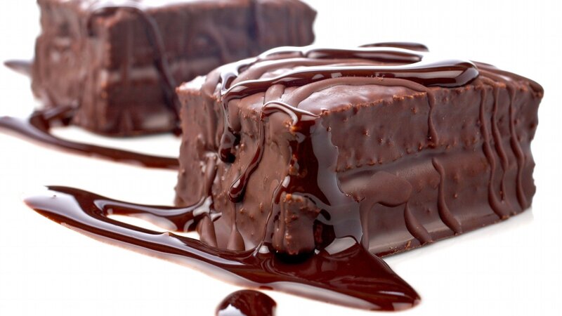 Chocolate Brownie Dessert — Brown, Indulgent, Photograph